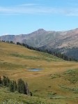 West Maroon Pass looking to Crested Butte