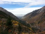 Red Pine Trail view to Salt Lake City