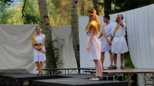 Theatre in the open at Aspen