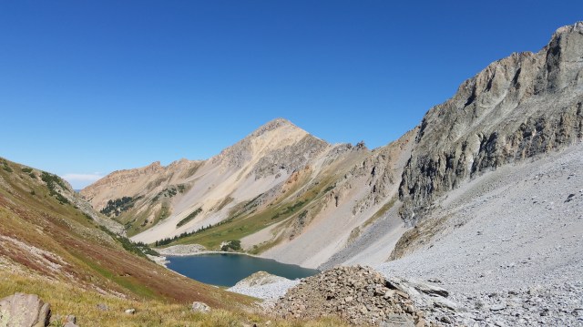 From Capitol Pass looking back at Capitol Lake